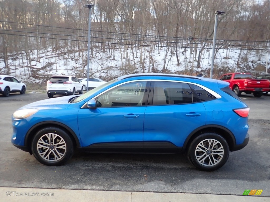 2020 Escape SEL 4WD - Velocity Blue Metallic / Ebony Black photo #6