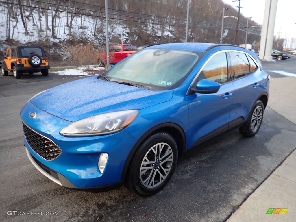 2020 Escape SEL 4WD - Velocity Blue Metallic / Ebony Black photo #7
