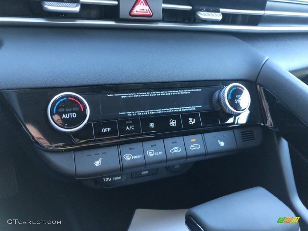 2021 Elantra SEL - Portofino Gray / Black photo #8