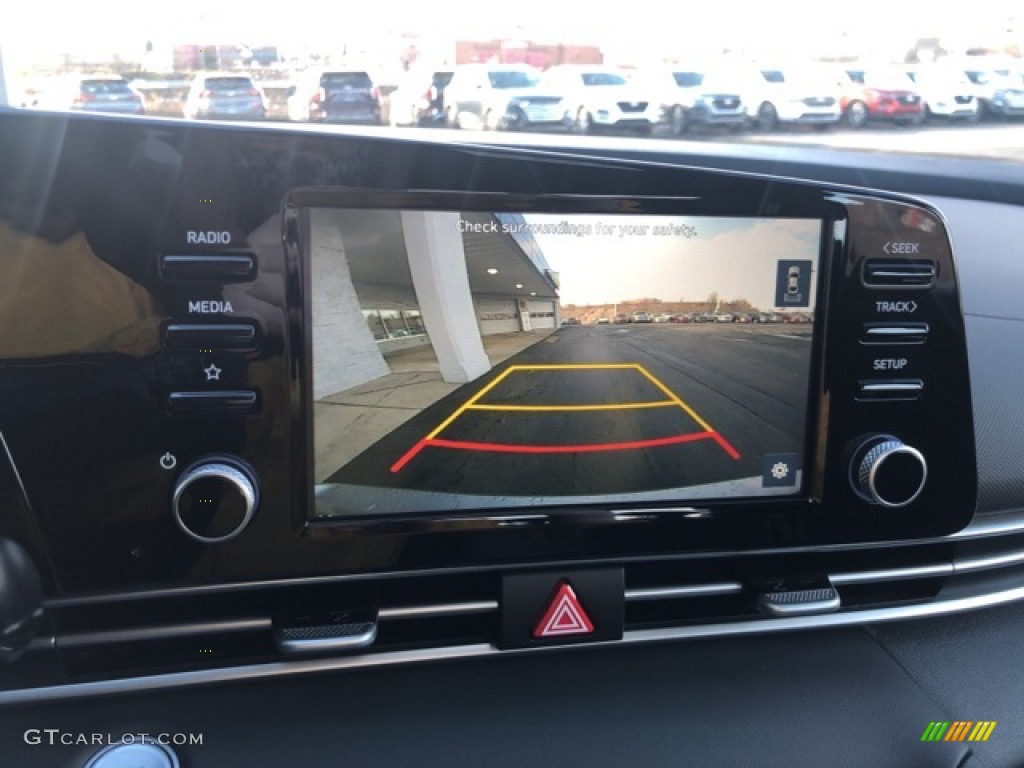 2021 Elantra SEL - Shimmering Silver Pearl / Black photo #6