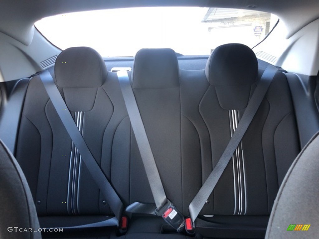 2021 Elantra SEL - Shimmering Silver Pearl / Black photo #14