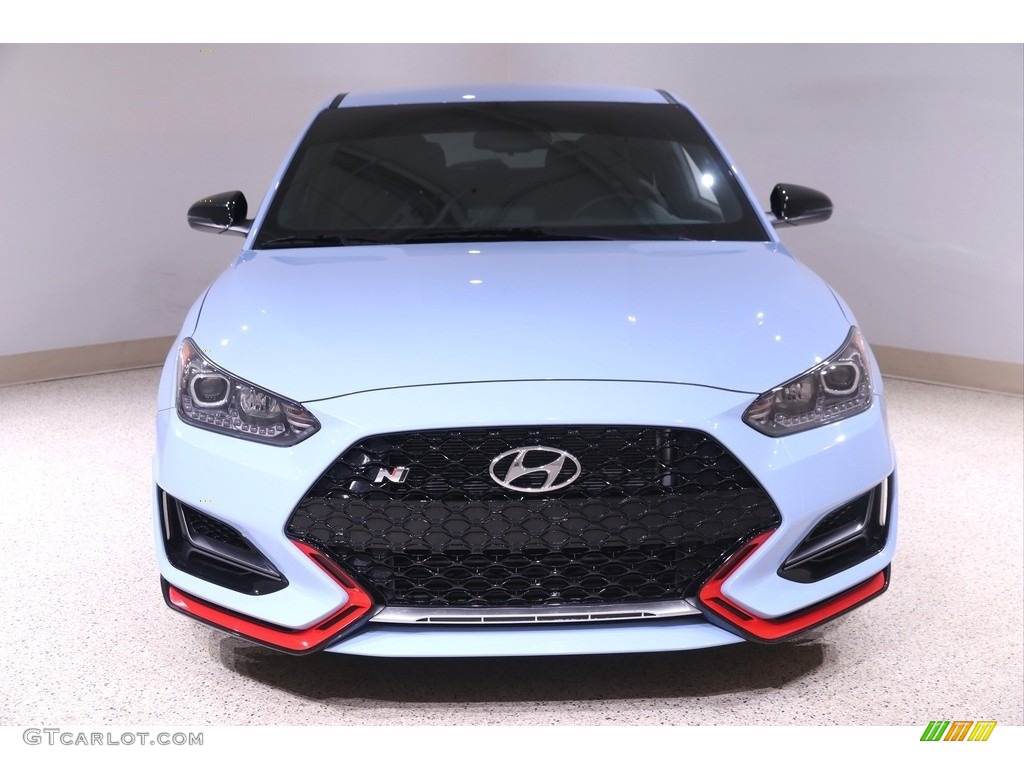 2020 Veloster N - Performance Blue / Black photo #2