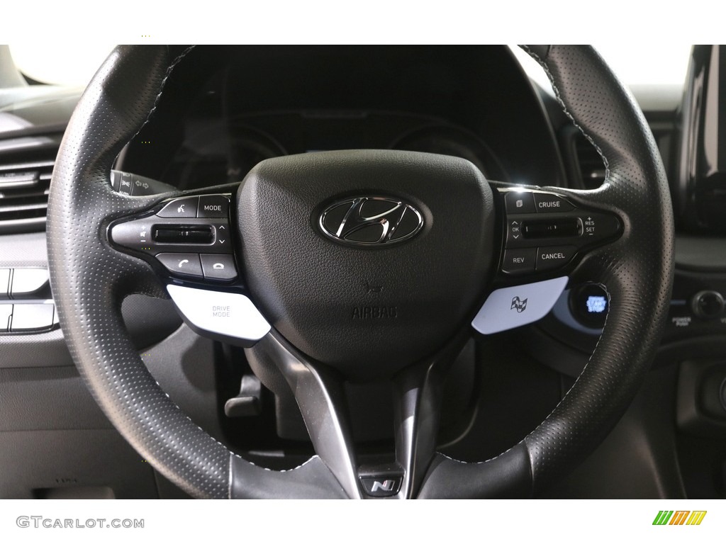 2020 Veloster N - Performance Blue / Black photo #7