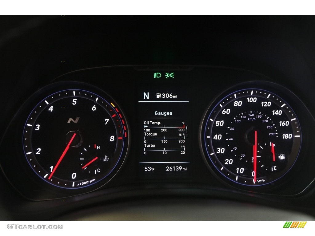 2020 Hyundai Veloster N Gauges Photos
