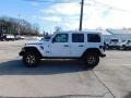 2021 Bright White Jeep Wrangler Unlimited Rubicon 4x4  photo #9