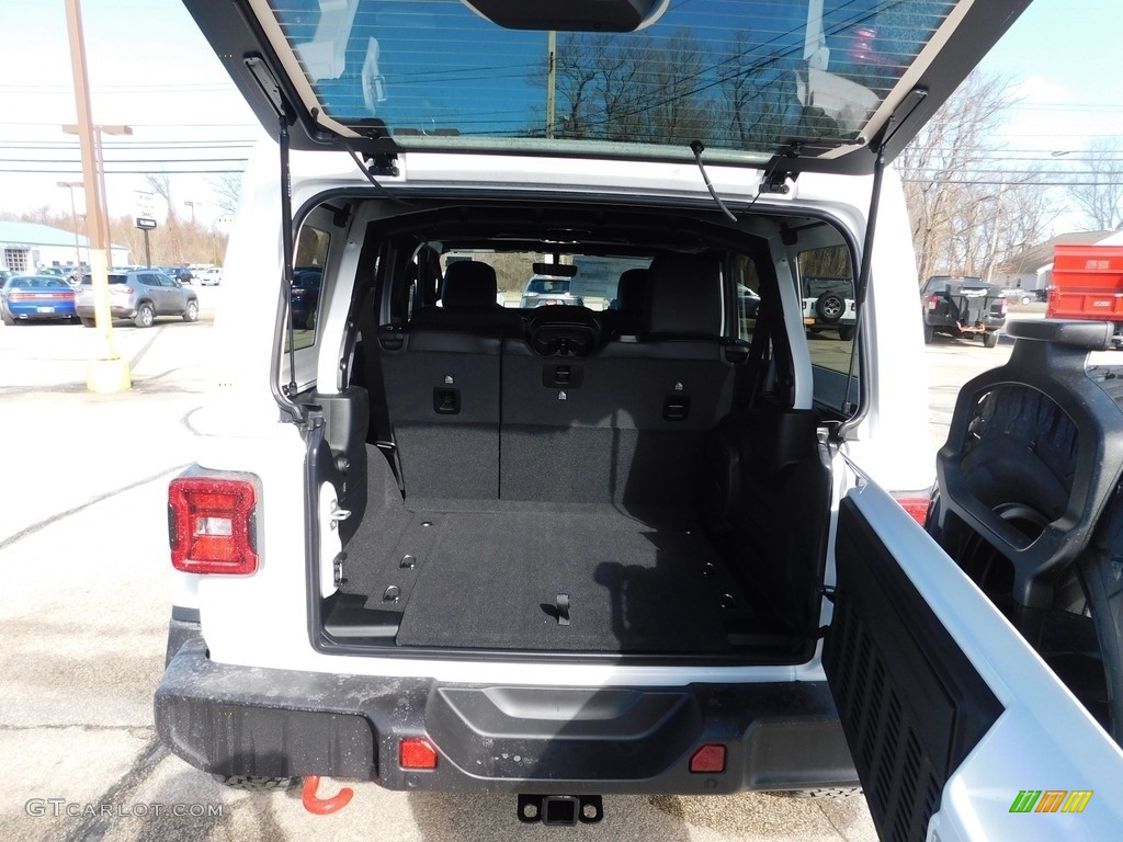 2021 Wrangler Unlimited Rubicon 4x4 - Bright White / Black photo #12