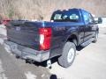 2021 Antimatter Blue Ford F250 Super Duty XL Crew Cab 4x4  photo #2