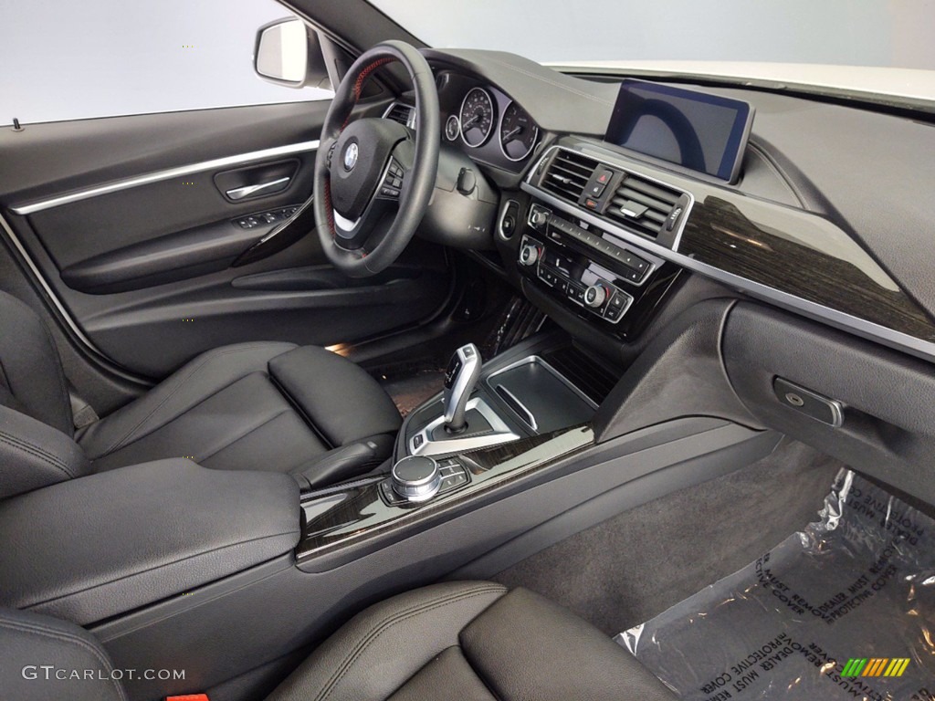 2018 3 Series 330e iPerformance Sedan - Mineral White Metallic / Black photo #25