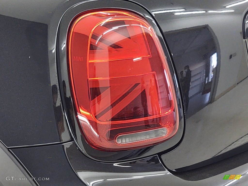 2019 Hardtop John Cooper Works 2 Door - Midnight Black / Carbon Black Dinamica/Double Stripe photo #9