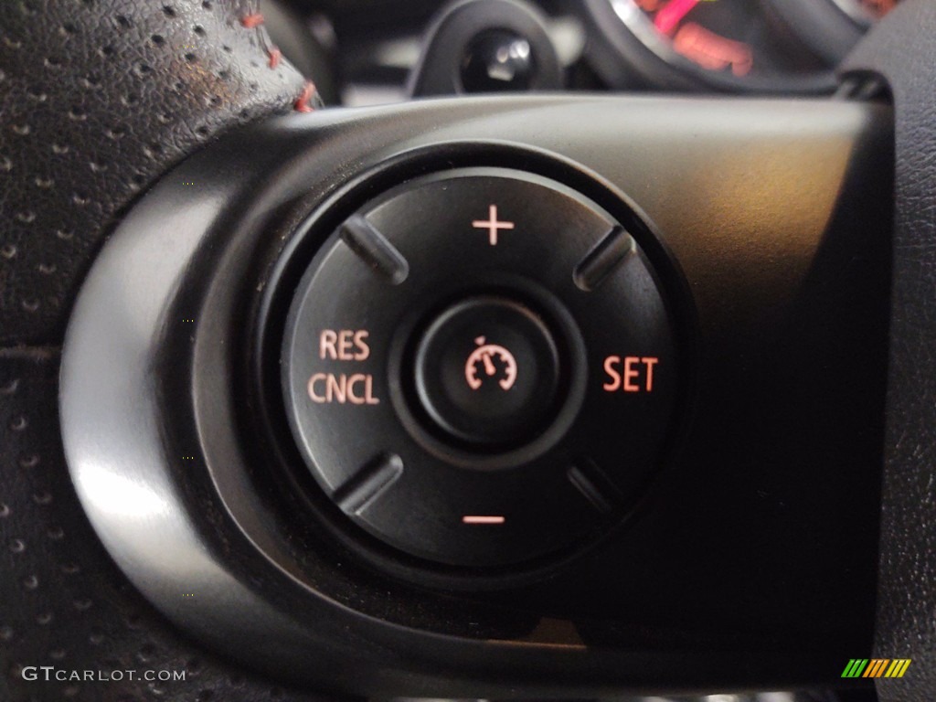 2019 Hardtop John Cooper Works 2 Door - Midnight Black / Carbon Black Dinamica/Double Stripe photo #17