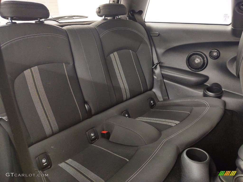 2019 Hardtop John Cooper Works 2 Door - Midnight Black / Carbon Black Dinamica/Double Stripe photo #30