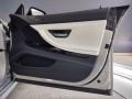 Ivory White 2018 BMW 6 Series 650i Gran Coupe Door Panel