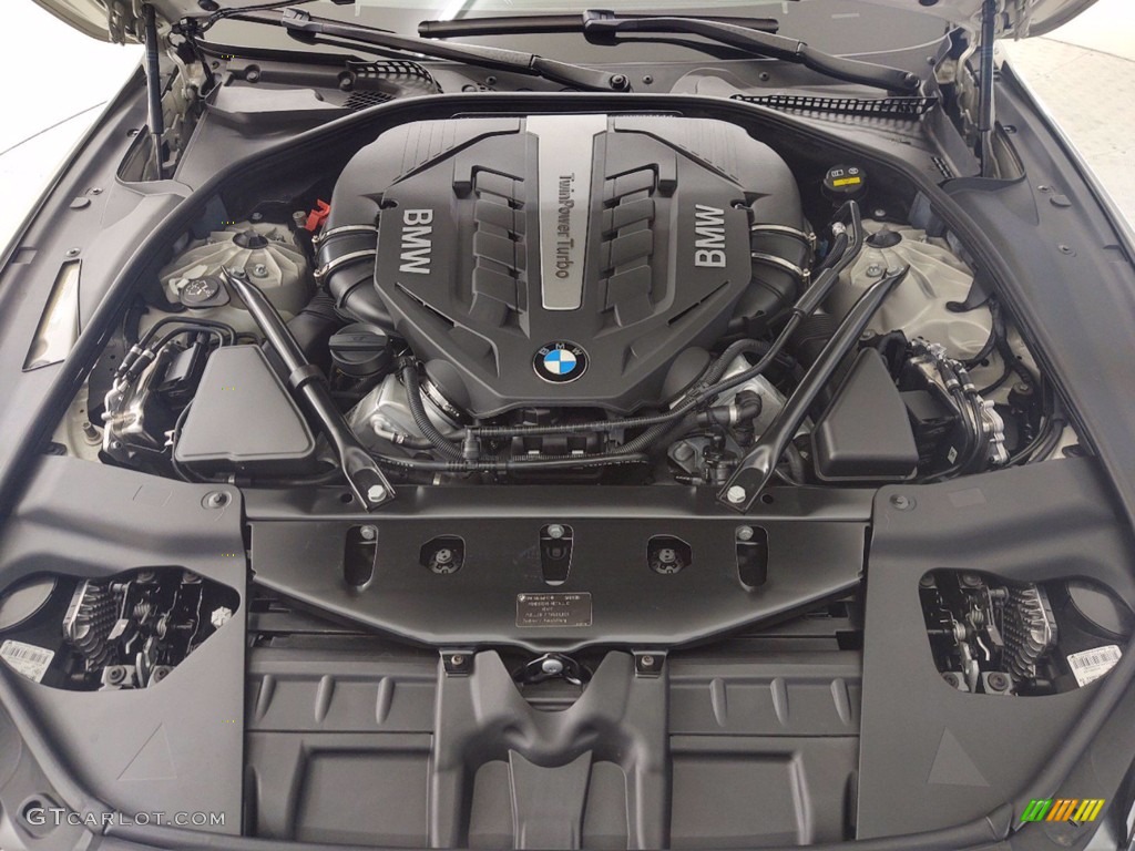 2018 BMW 6 Series 650i Gran Coupe Engine Photos