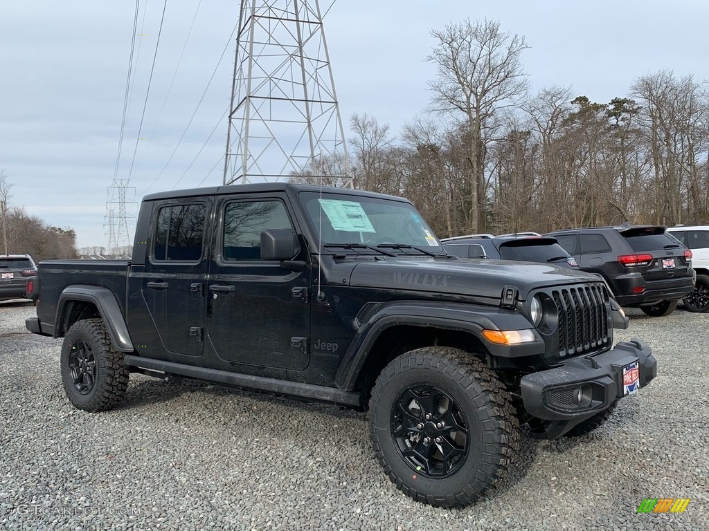 2021 Gladiator Sport 4x4 - Black / Black photo #1