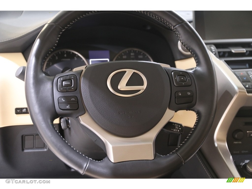2016 Lexus NX 200t AWD Creme Steering Wheel Photo #141214999