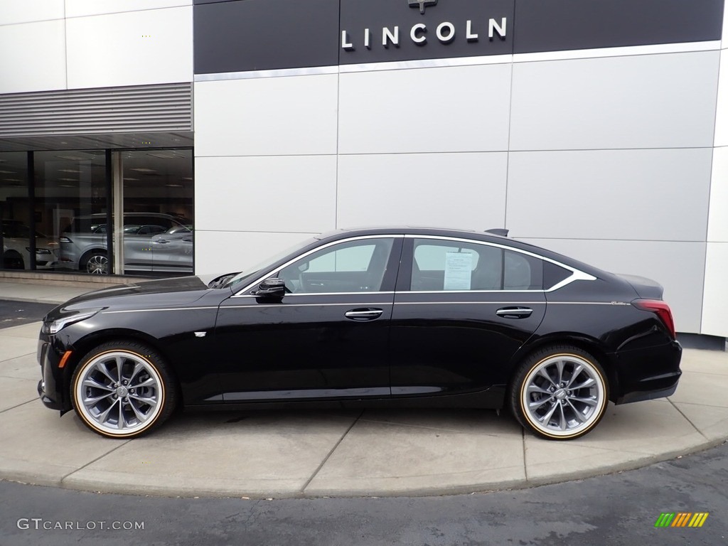 Black Raven 2020 Cadillac CT5 Premium Luxury AWD Exterior Photo #141215362