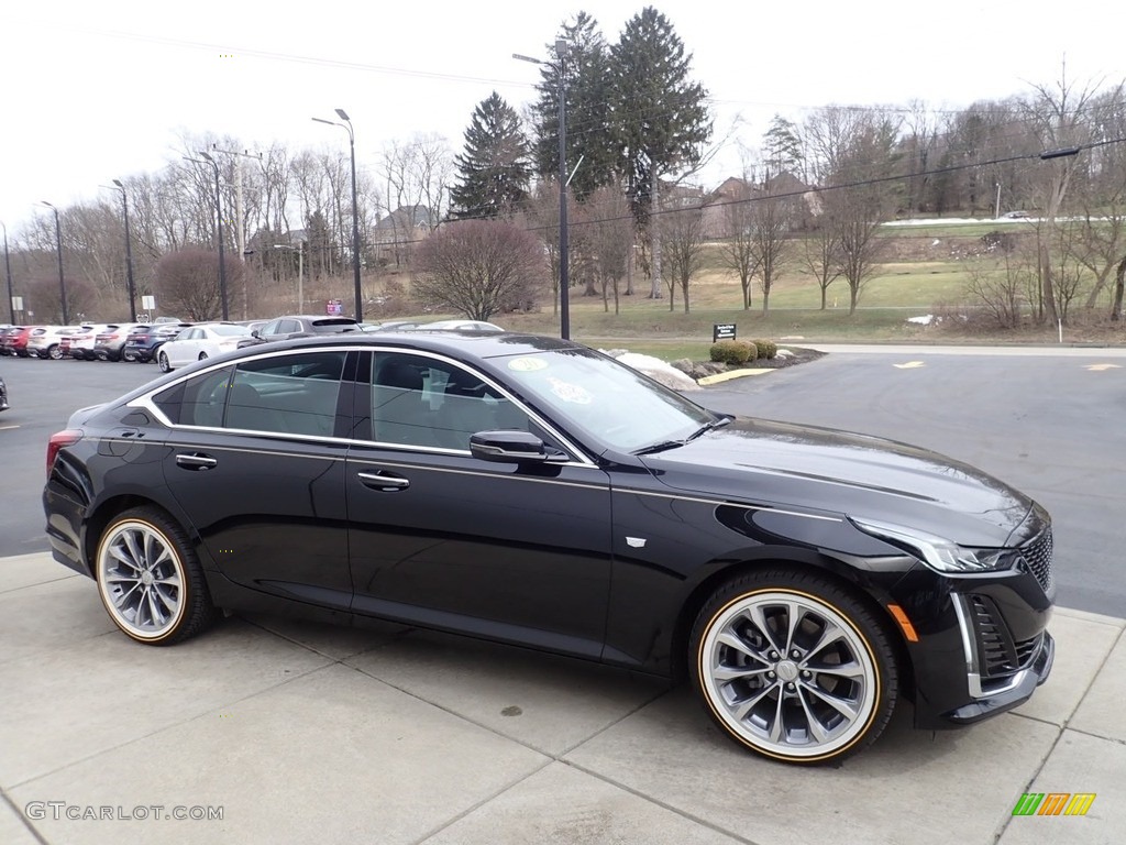 Black Raven 2020 Cadillac CT5 Premium Luxury AWD Exterior Photo #141215488