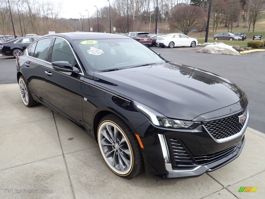 Black Raven 2020 Cadillac CT5 Premium Luxury AWD Exterior Photo #141215512