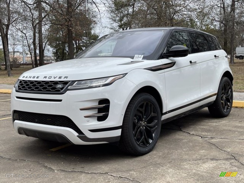 Fuji White 2021 Land Rover Range Rover Evoque S R-Dynamic Exterior Photo #141215962