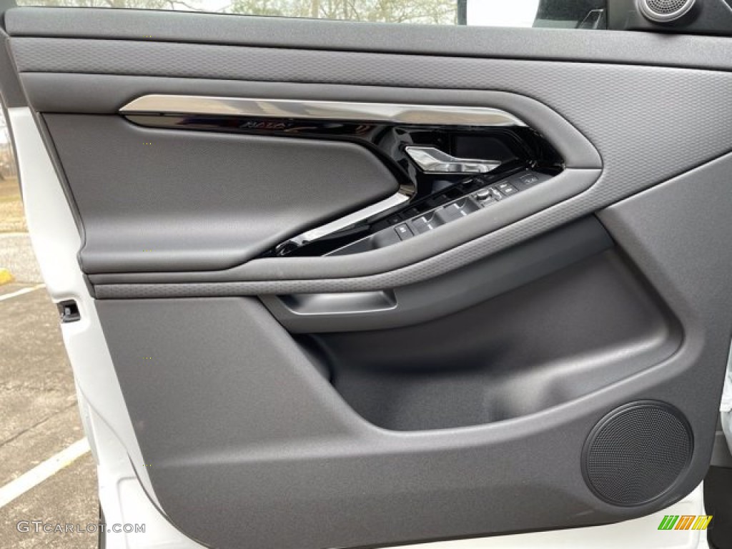 2021 Land Rover Range Rover Evoque S R-Dynamic Ebony Door Panel Photo #141216169