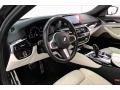 Ivory White 2019 BMW 5 Series M550i xDrive Sedan Interior Color