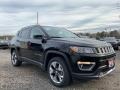 Diamond Black Crystal Pearl 2021 Jeep Compass Limited 4x4