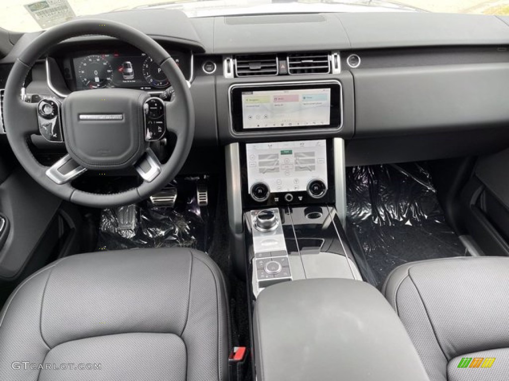 2021 Land Rover Range Rover Westminster Ebony Dashboard Photo #141216598
