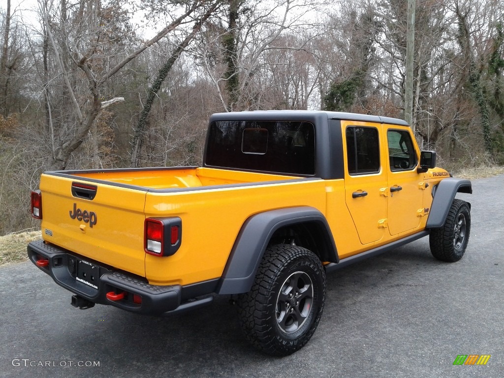 2021 Gladiator Rubicon 4x4 - Nacho / Black photo #6