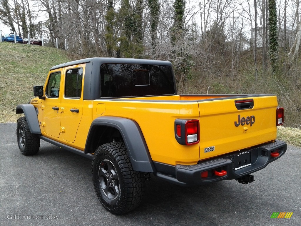 2021 Gladiator Rubicon 4x4 - Nacho / Black photo #9