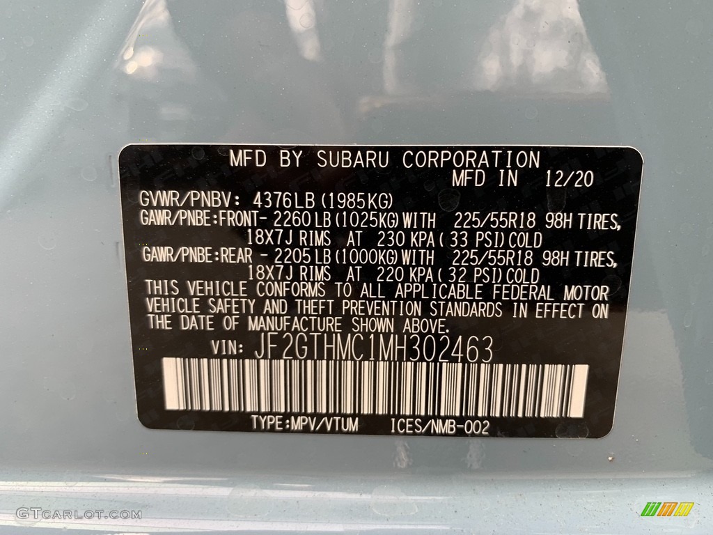 2021 Crosstrek Limited - Cool Gray Khaki / Black photo #10