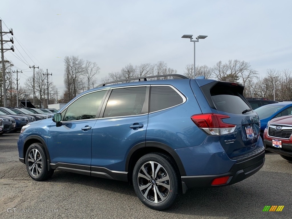 2021 Forester 2.5i Limited - Horizon Blue Pearl / Gray photo #4