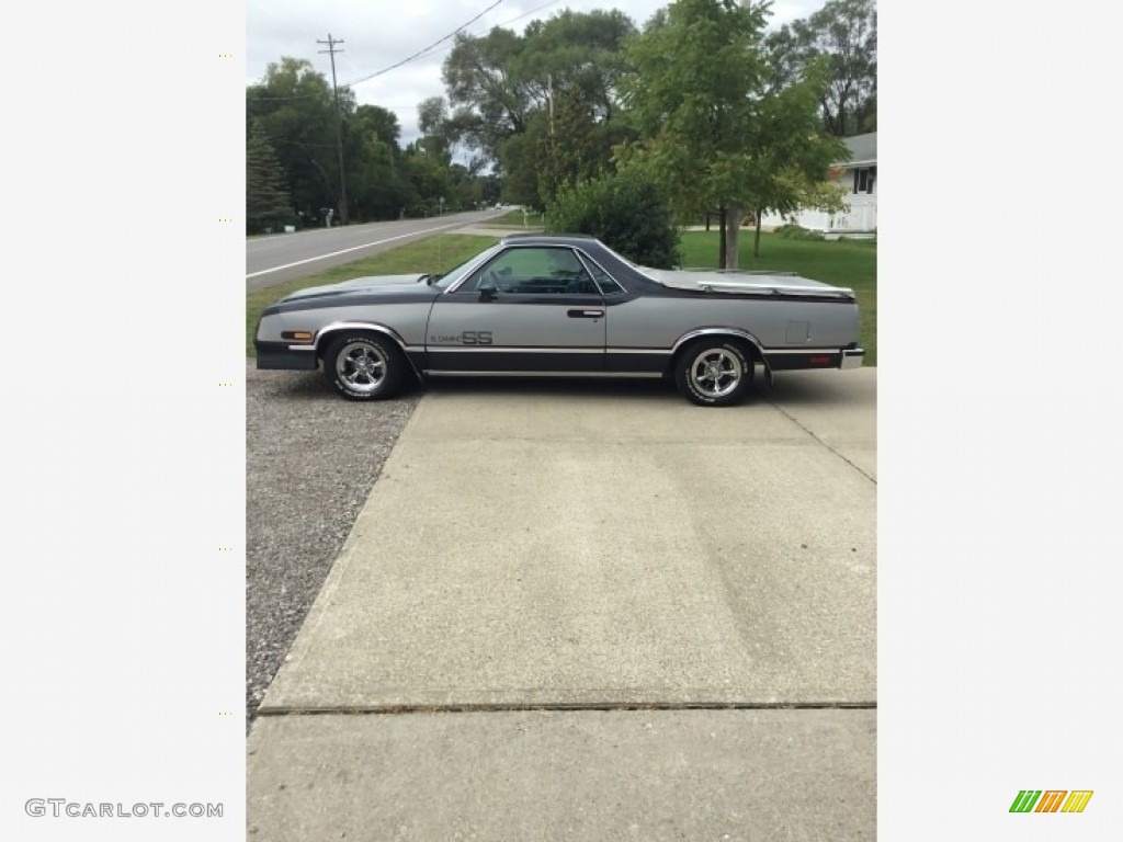 Dark Blue Metallic 1985 Chevrolet El Camino SS Exterior Photo #141217891