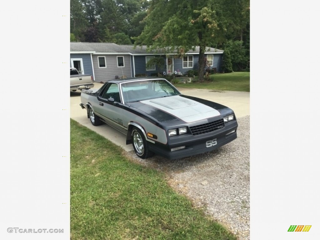 Dark Blue Metallic 1985 Chevrolet El Camino SS Exterior Photo #141217981