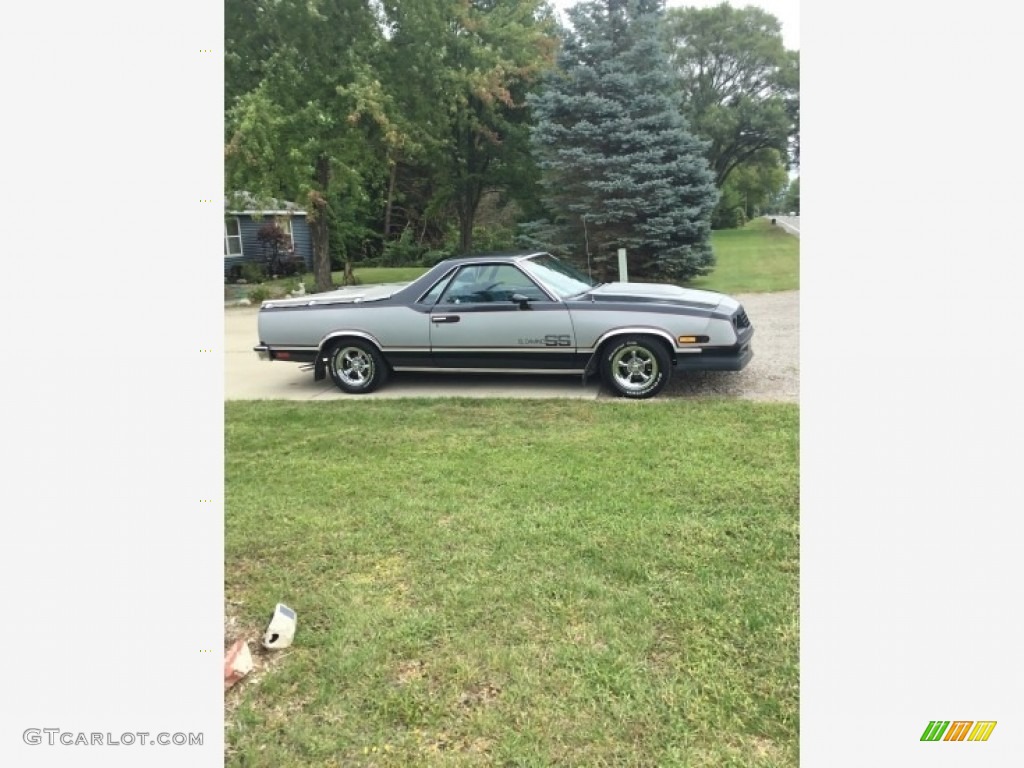 Dark Blue Metallic 1985 Chevrolet El Camino SS Exterior Photo #141218002