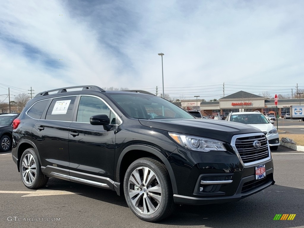 Crystal Black Silica 2021 Subaru Ascent Limited Exterior Photo #141218245