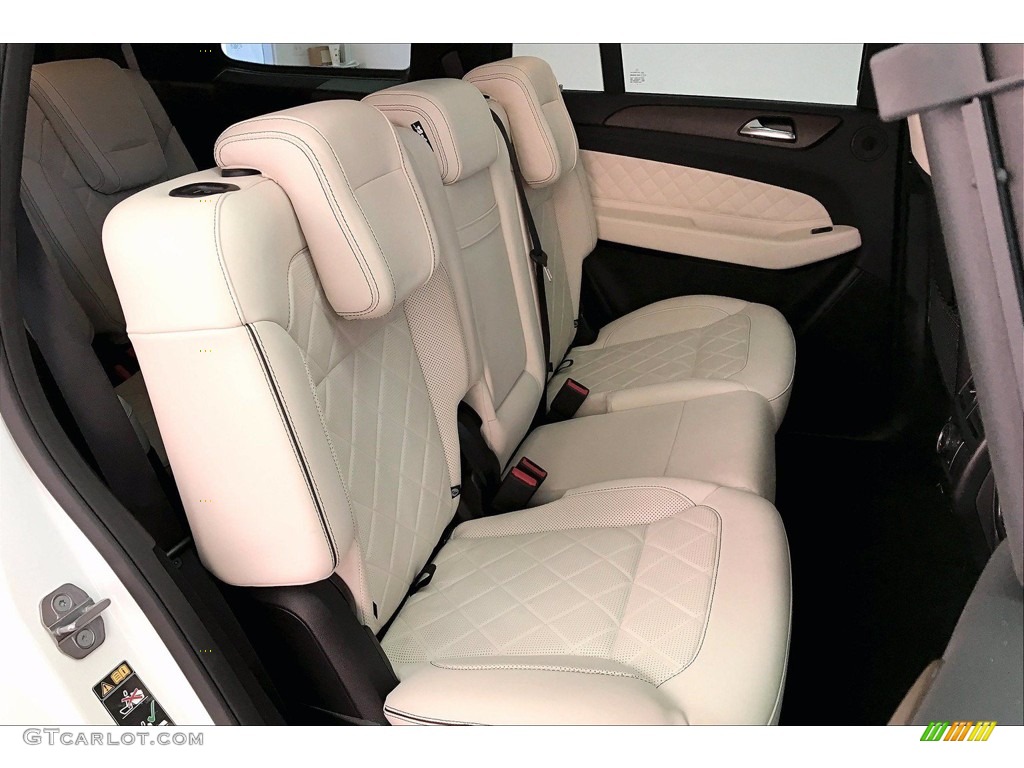 designo Porcelain/Black Interior 2018 Mercedes-Benz GLS 450 4Matic Photo #141218860