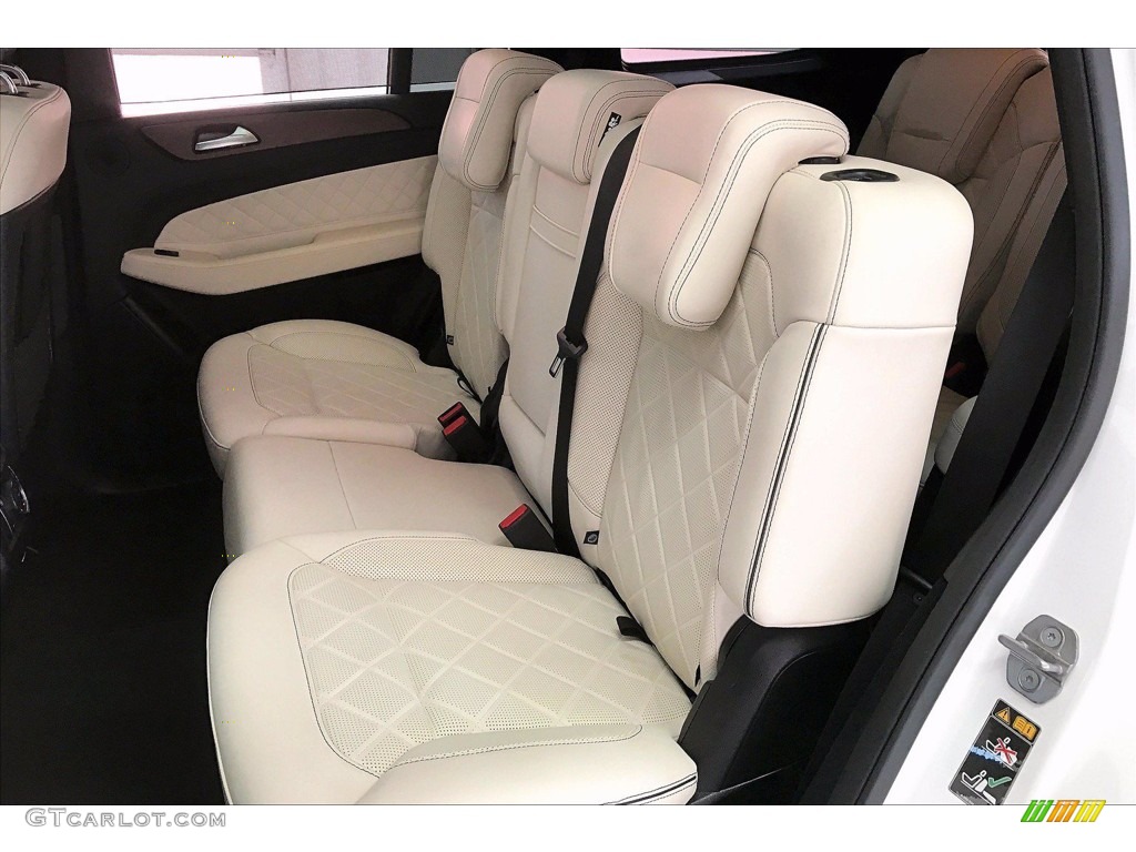 designo Porcelain/Black Interior 2018 Mercedes-Benz GLS 450 4Matic Photo #141218881