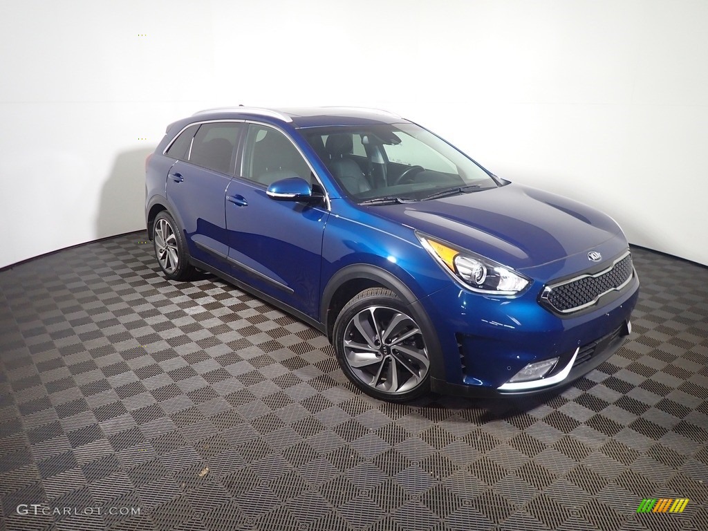 2018 Niro Touring Hybrid - Deep Cerulean Blue / Charcoal photo #6