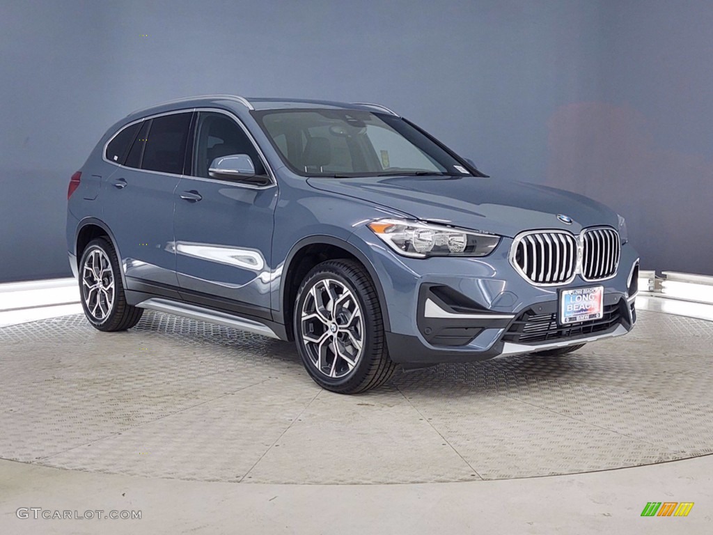 Storm Bay Metallic 2021 BMW X1 sDrive28i Exterior Photo #141219997