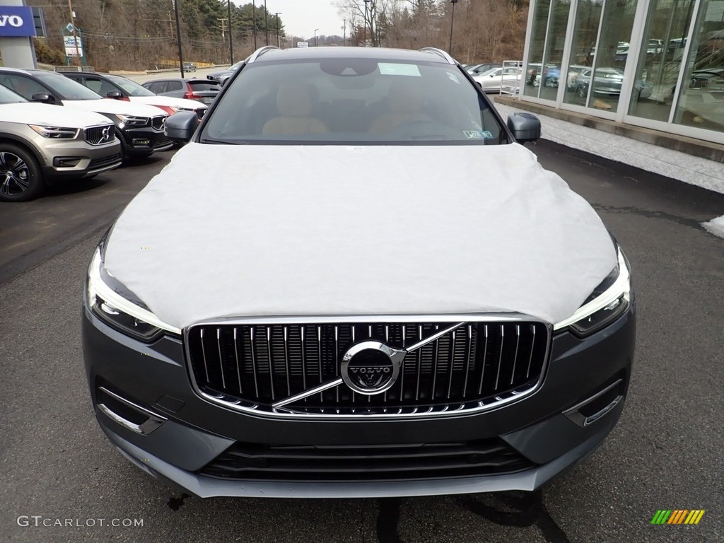 2021 XC60 T5 AWD Inscription - Osmium Grey Metallic / Amber/Charcoal photo #6