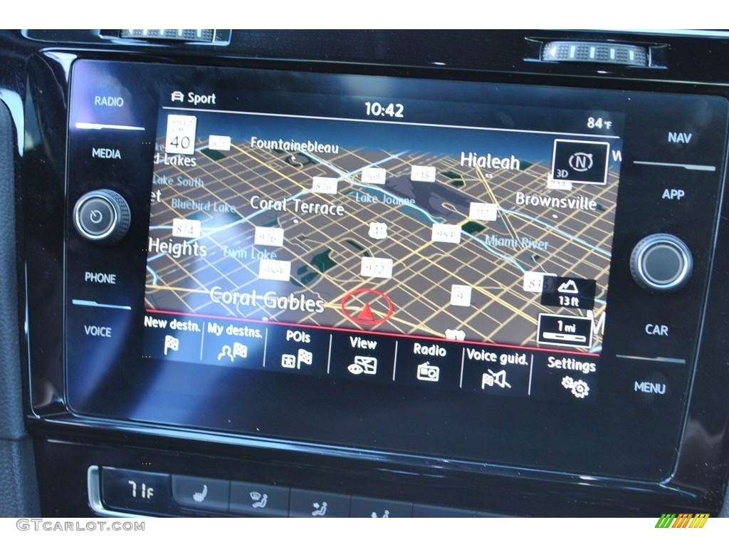 2018 Volkswagen Golf GTI Autobahn Navigation Photos