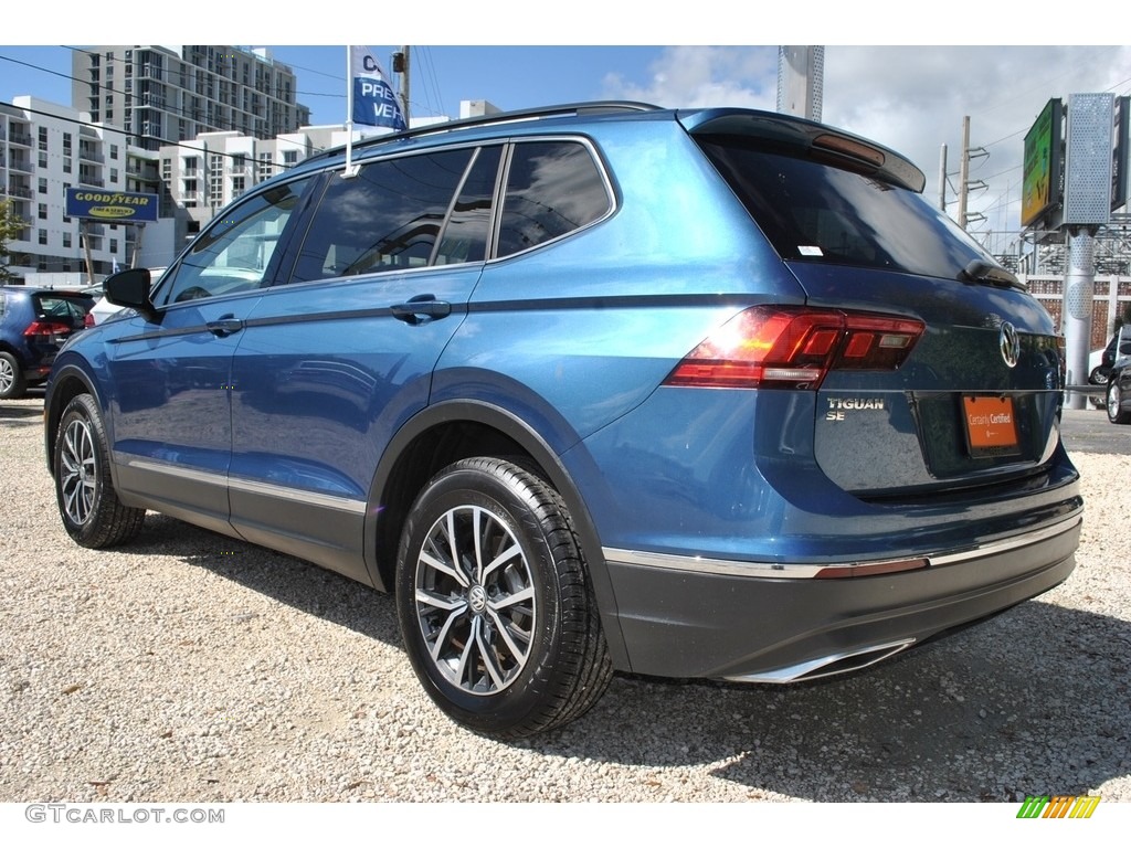 Silk Blue Metallic 2018 Volkswagen Tiguan SE Exterior Photo #141221584