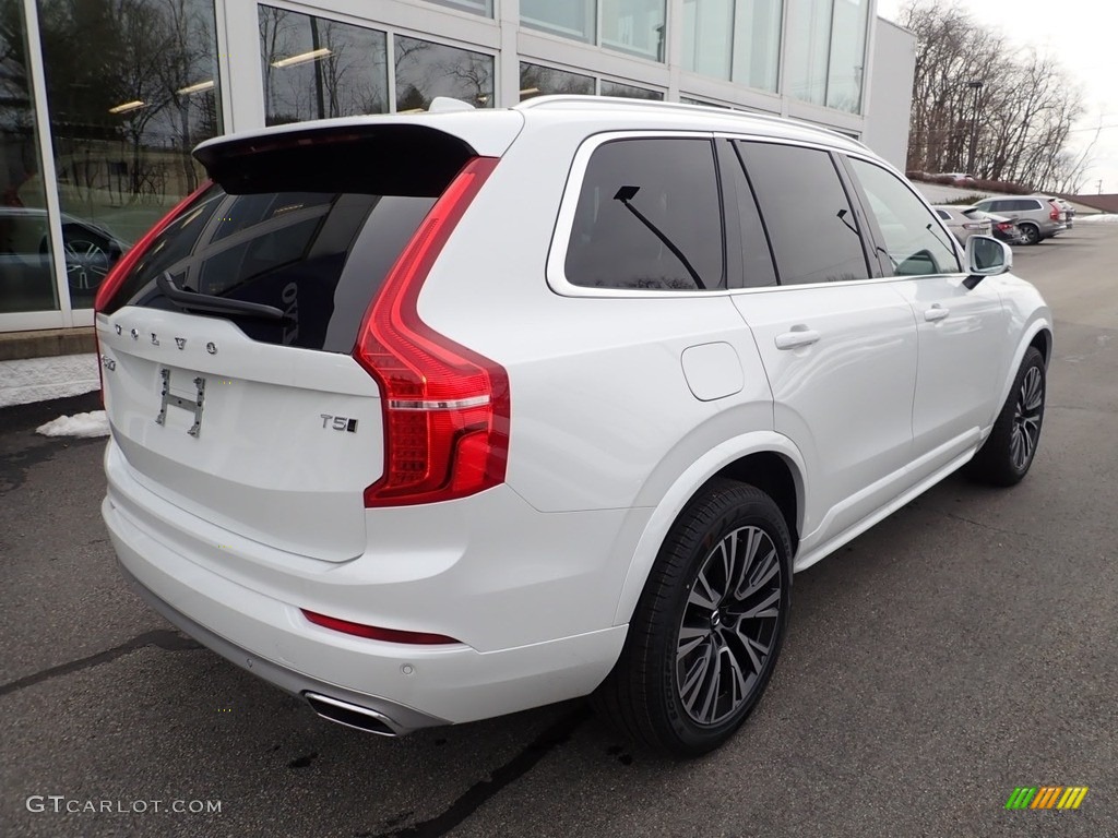 2021 XC90 T5 AWD Momentum - Crystal White Metallic / Blonde/Charcoal photo #2