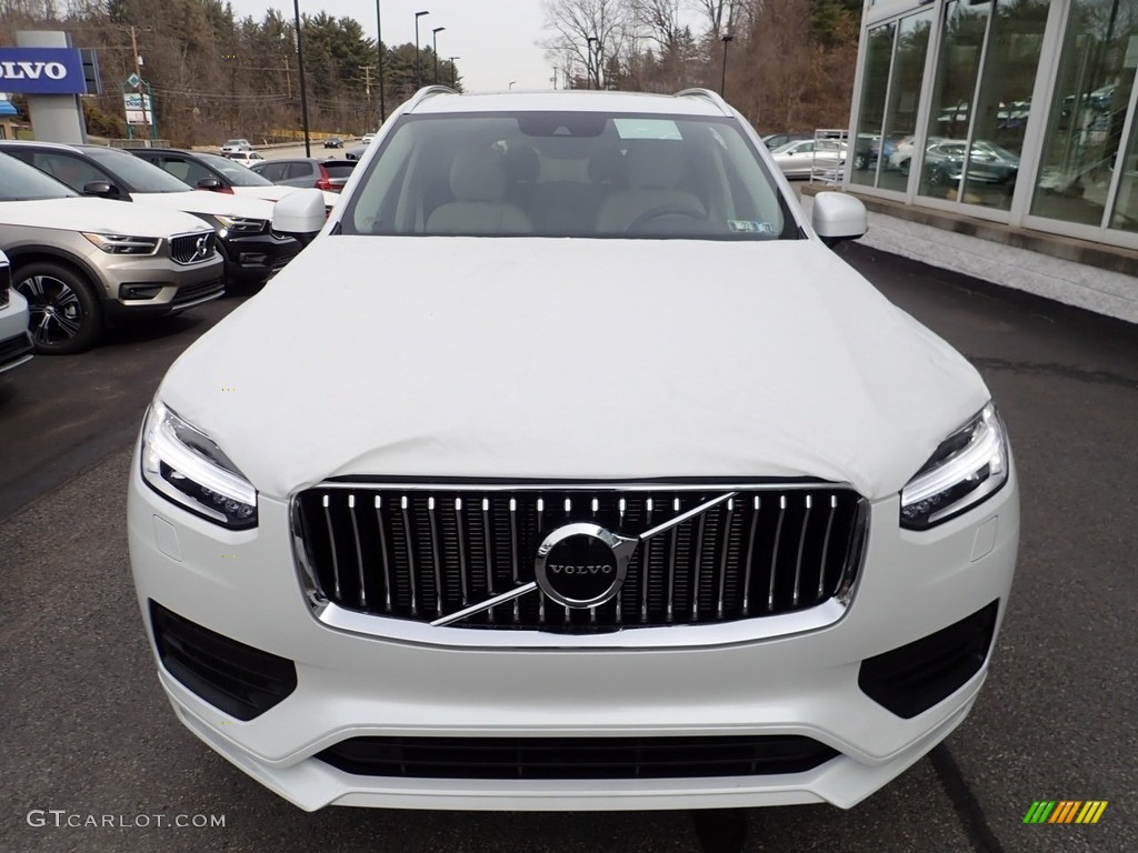 2021 XC90 T5 AWD Momentum - Crystal White Metallic / Blonde/Charcoal photo #6