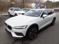 Crystal White Metallic 2021 Volvo V60 Cross Country T5 AWD Exterior