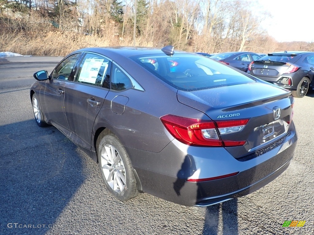 2021 Accord LX - Modern Steel Metallic / Black photo #3