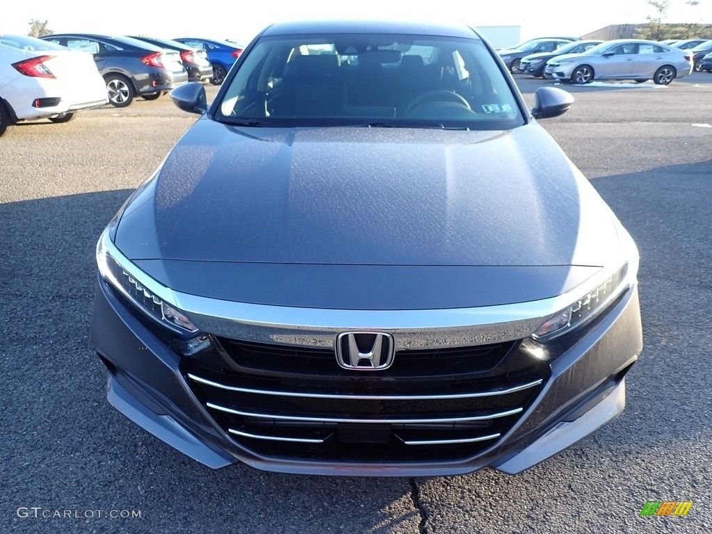 2021 Accord LX - Modern Steel Metallic / Black photo #7