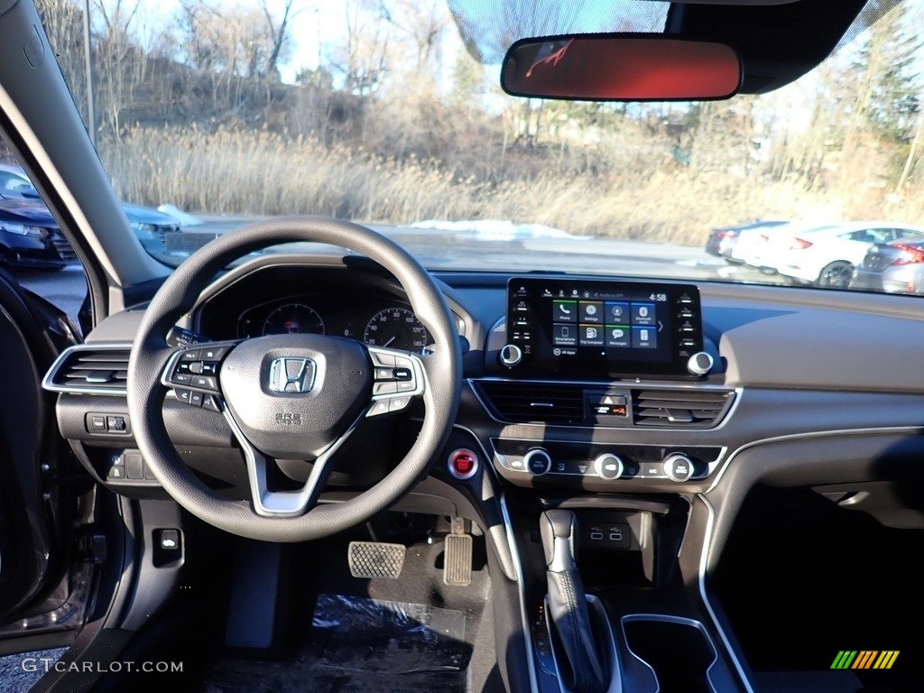 2021 Accord LX - Modern Steel Metallic / Black photo #10