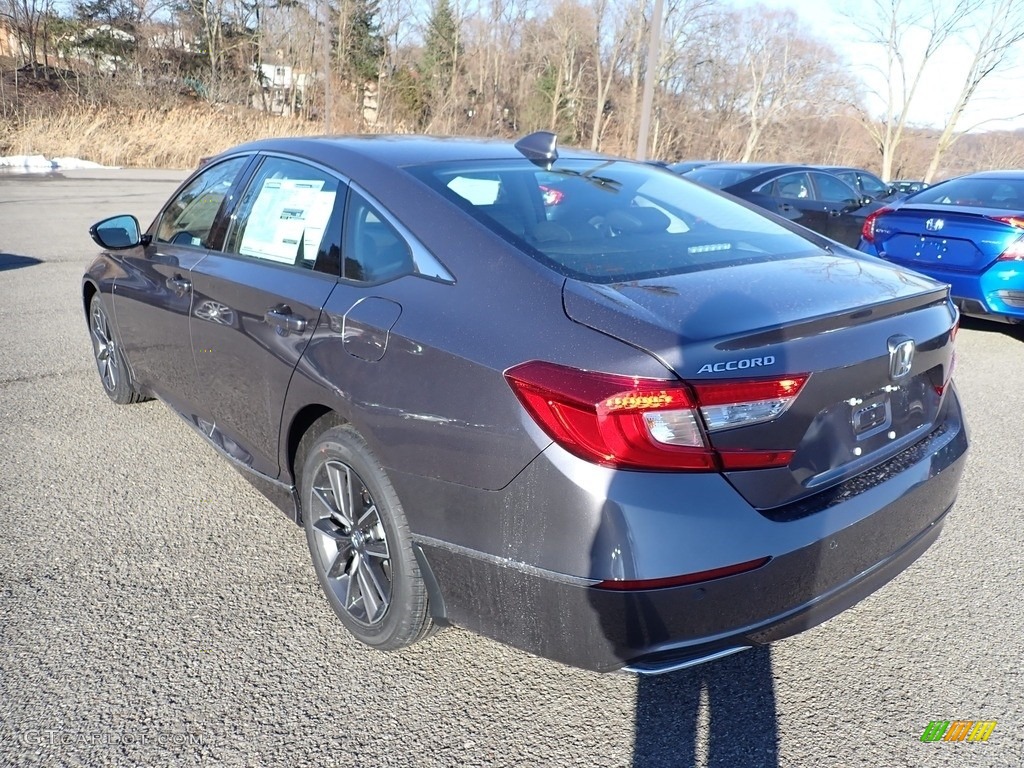 2021 Accord EX-L - Modern Steel Metallic / Black photo #3