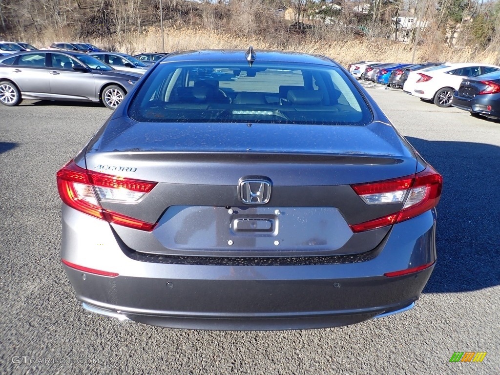 2021 Accord EX-L - Modern Steel Metallic / Black photo #4